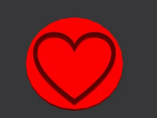Heart coin