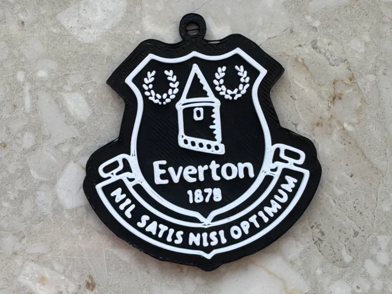 Everton Keychain