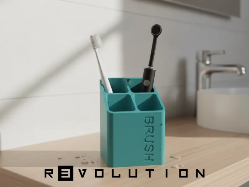 Modern Toothbrush Holder