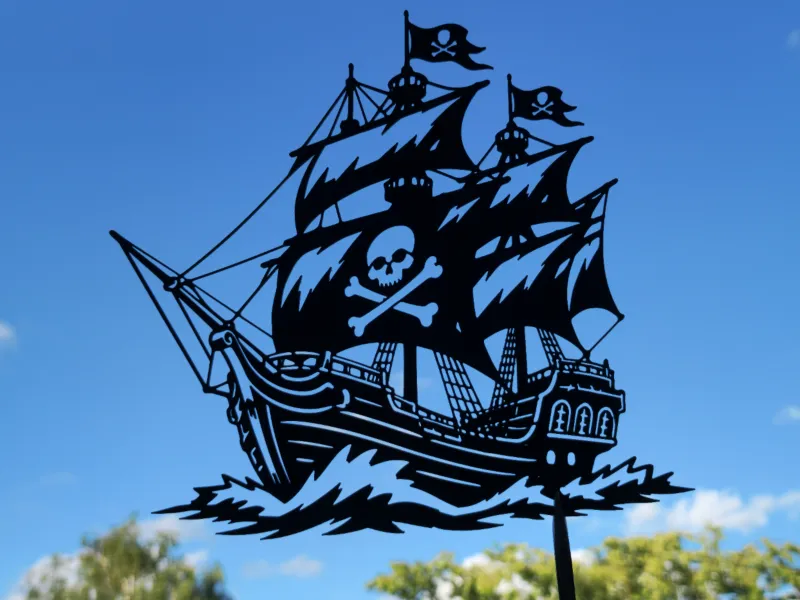 Pirate Ship Wall Art