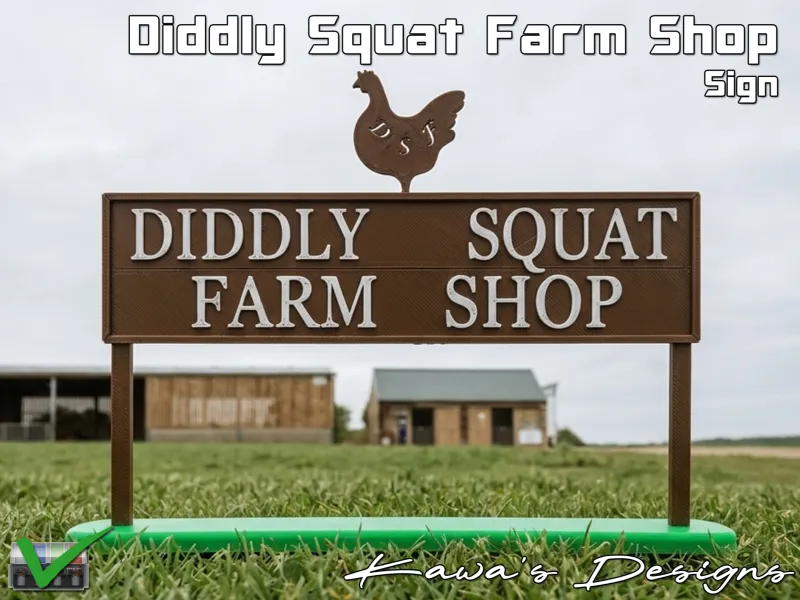 Placa Diddly Squat