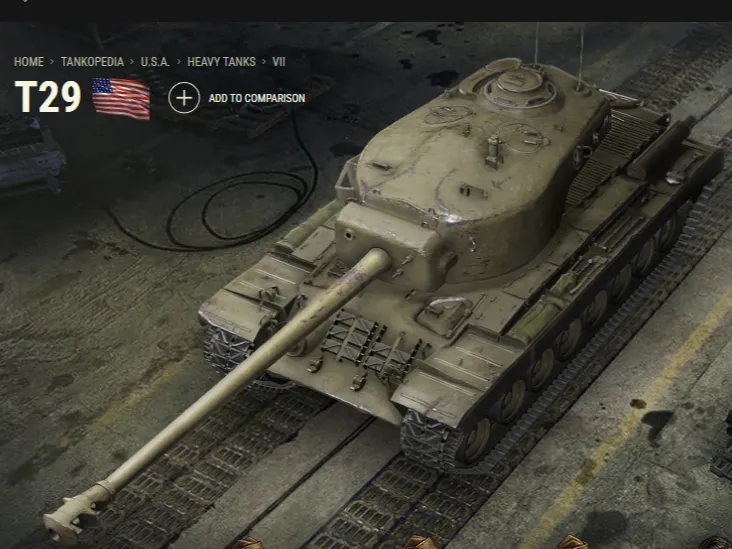 T29 USA HEAVY TANK