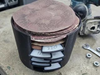 Sander Paper Organizer