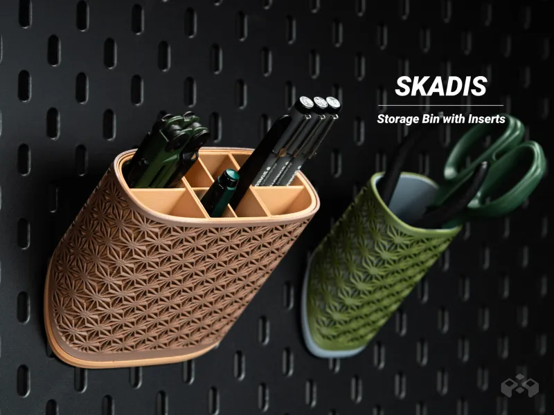 Contenedor de almacenamiento IKEA Skadis_Insertos grandes