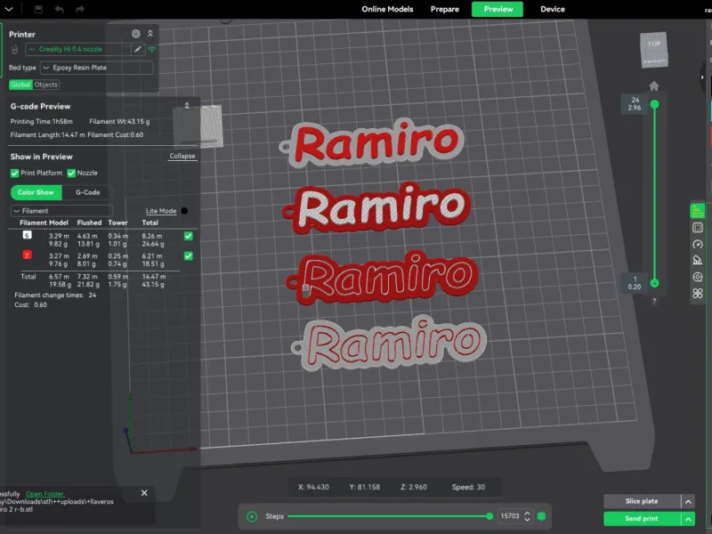 llavero ramiro