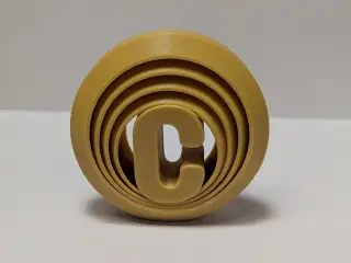 Circle Letter C Fidget