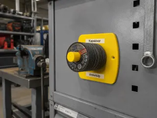 Angle Grinder Disc Holder – Wall Mounted Cutting Wheel