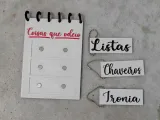 KEY HOLDER - THINGS I HATE- It's in English.-0