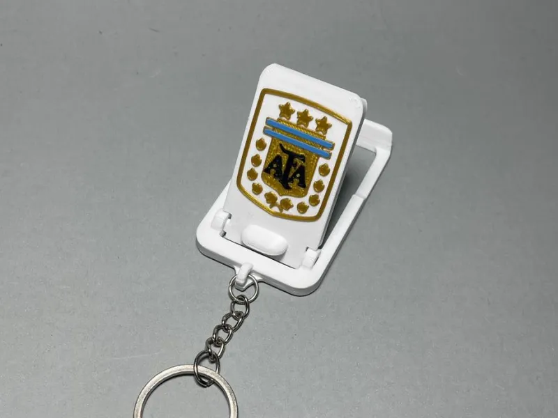 Llavero Soporte Celular v3 - Escudo AFA / ARGENTINA