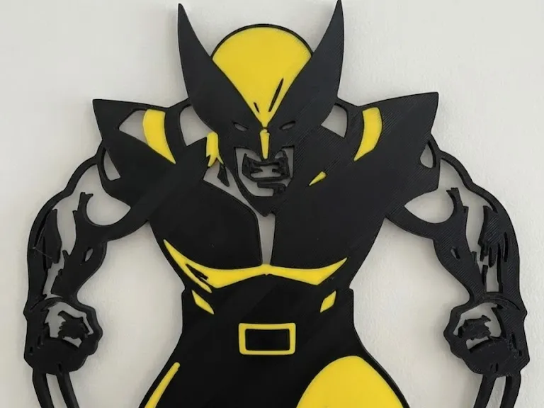 Art mural Wolverine en couleur - Wolvie