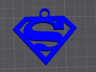 SUPERMAN KEYRING