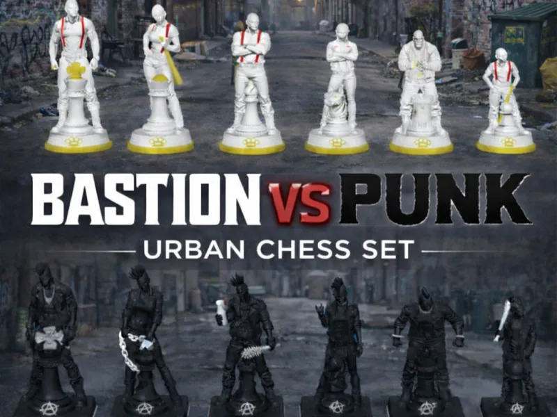 SET TRIBUS URBANAS  BASTION VS PUNK