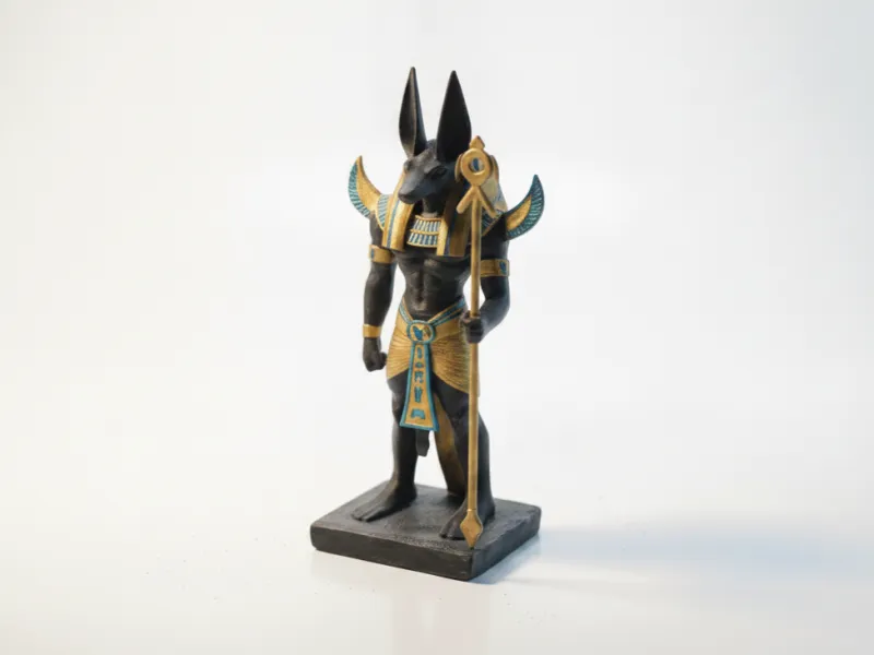 Nasus Jackal God Statue LOL Champion 3D Printable