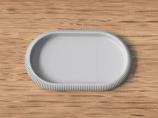 Bandeja Oval