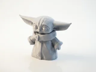 Grogu Figurine Chibi Star Wars 3D Printable