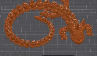 Print in Place Articulated Unicorn Dragon
