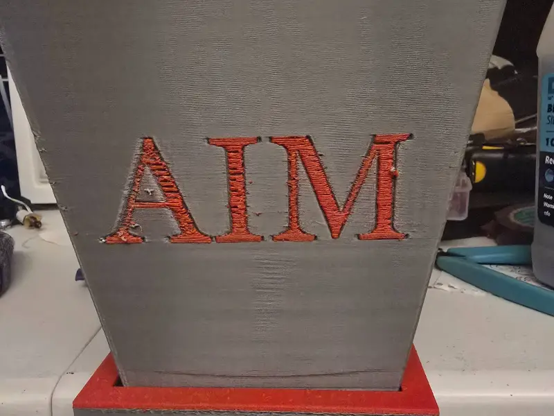 draining plant pot