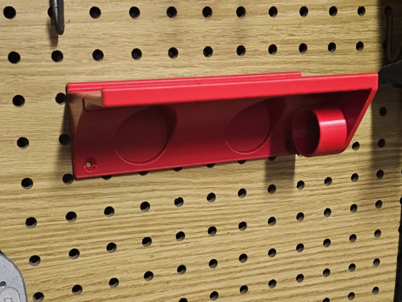 Milwaukee M18 jigsaw mount pegboard