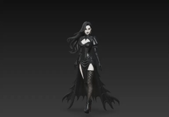 devil woman gotic