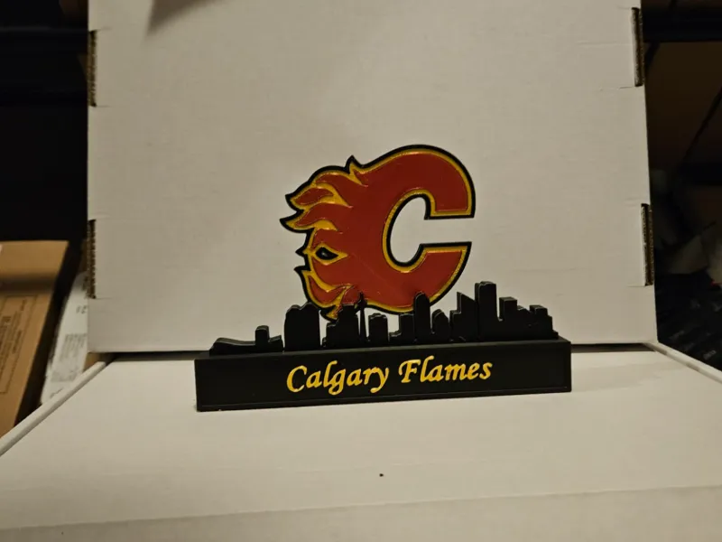 NHL - Calgary Flames Skyline