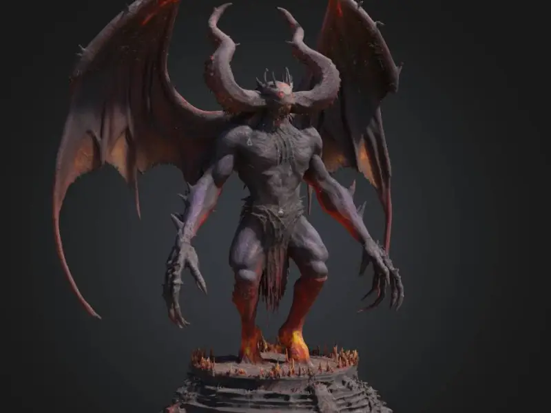 FREE colossal demon Vor'Khazul game rpg