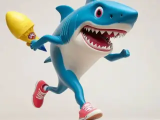 Running Shark