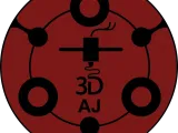 Llavero logo Print 3D AJ-0