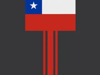 CL - Chile Flag bookmark