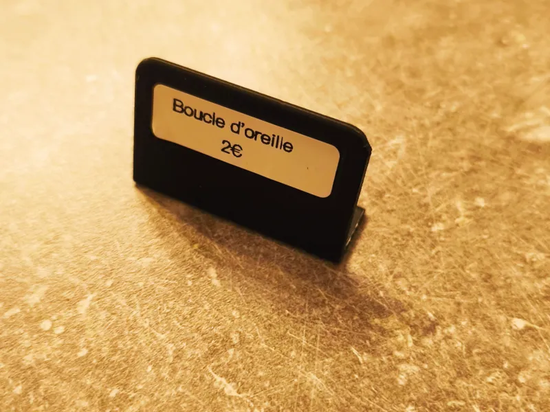 porter étiquette