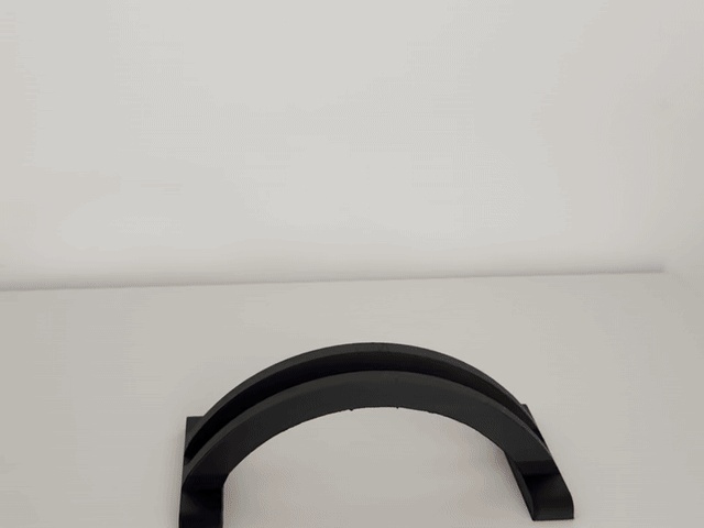 Supporto Verticale per Laptop – Organizzatore da Scrivania Stampa 3D Monopezzo
