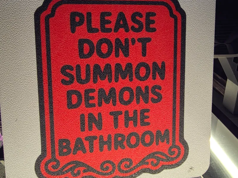 Bathroom Demons