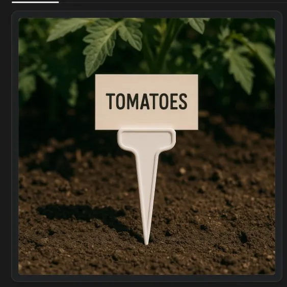 garden label stake