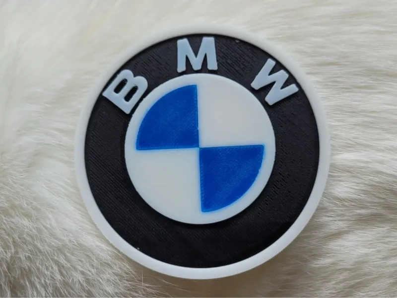 Логотип BMW (реальный размер)