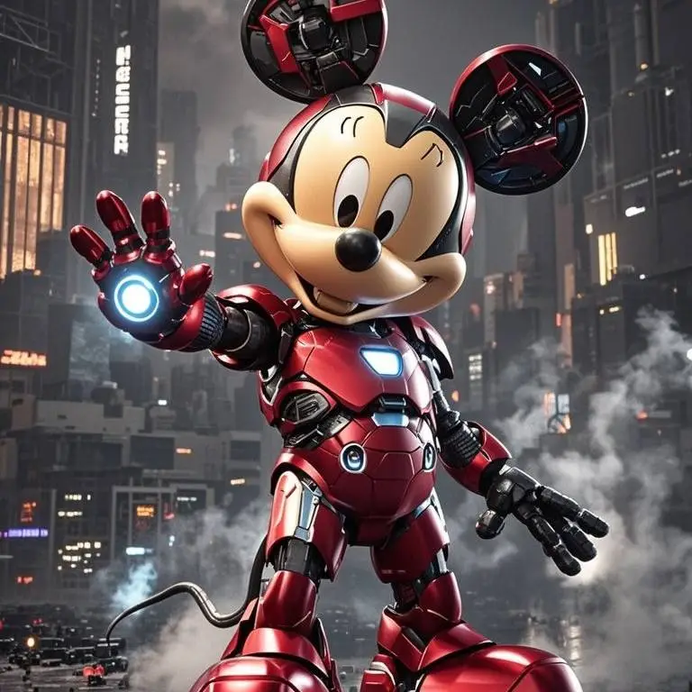 Iron Mickey: Tech-Cute Armor Edition