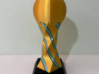 Impossible Passthrough baseball trophy