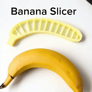 Banana Slicer – Quick & Even Banana Slices!