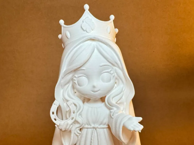 Santinha da Sorte Figura Decorativa