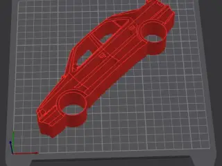 Peugeot 405 Mi16 Silhouette Wall Art