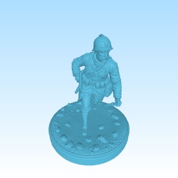 WW1 French soldier Corps Franc Commando knive