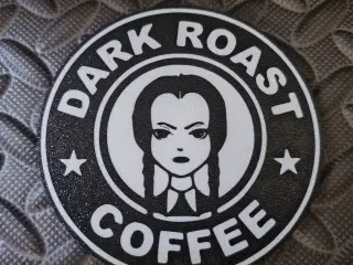 Wednesday coaster coffee