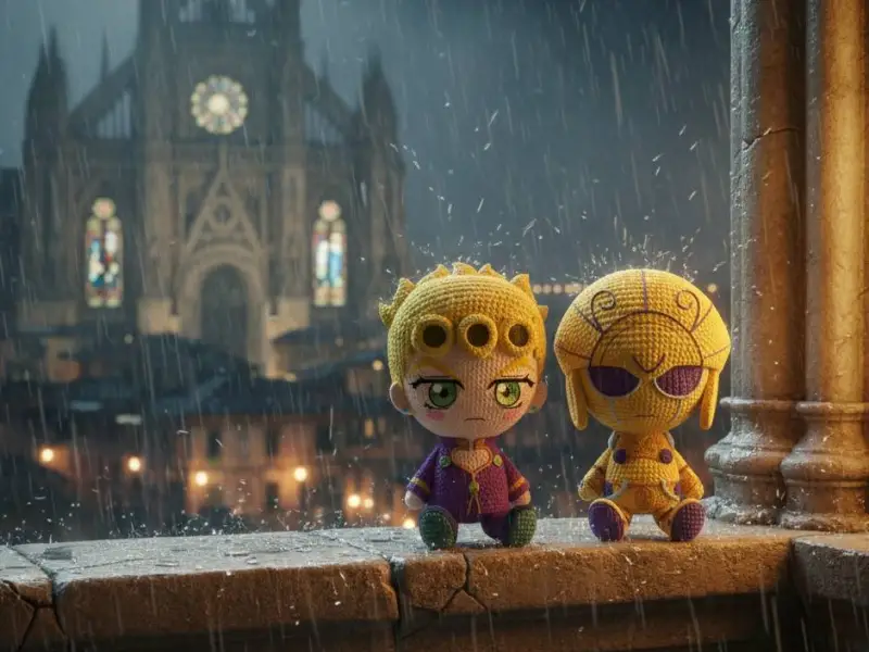 Giorno Giovanna Knitted JoJo’s Bizarre Adventure