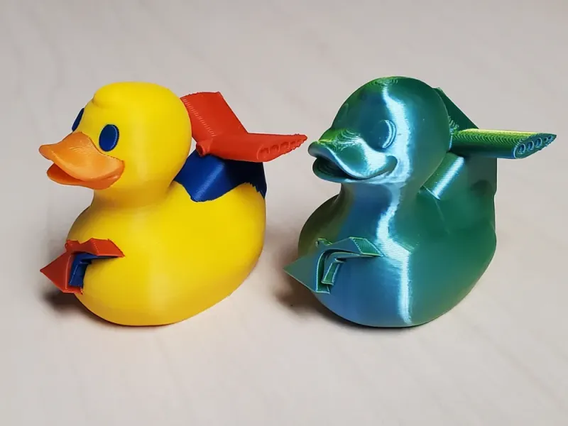 Pato de Funil do Carnaval Pintado