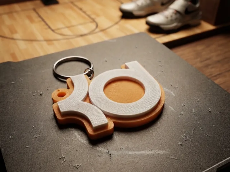 Kevin Durant Llavero logo (Keychain) NBA