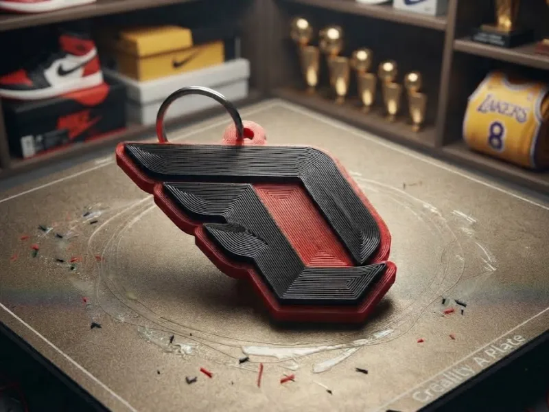 Damian Lillard Anahtarlık Logosu (Anahtarlık) NBA