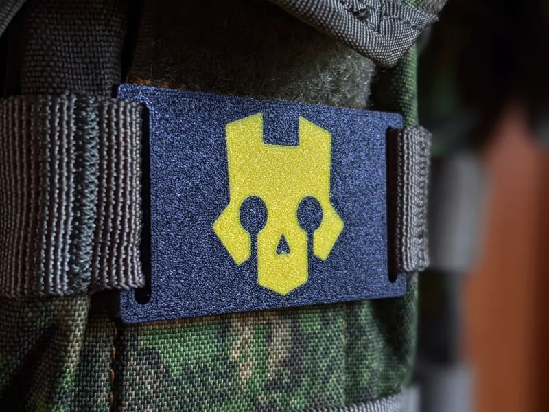 Helldivers MOLLE patch (AMS/Non-AMS version)