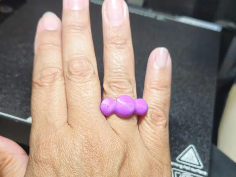 Anillo de bolas mejorada