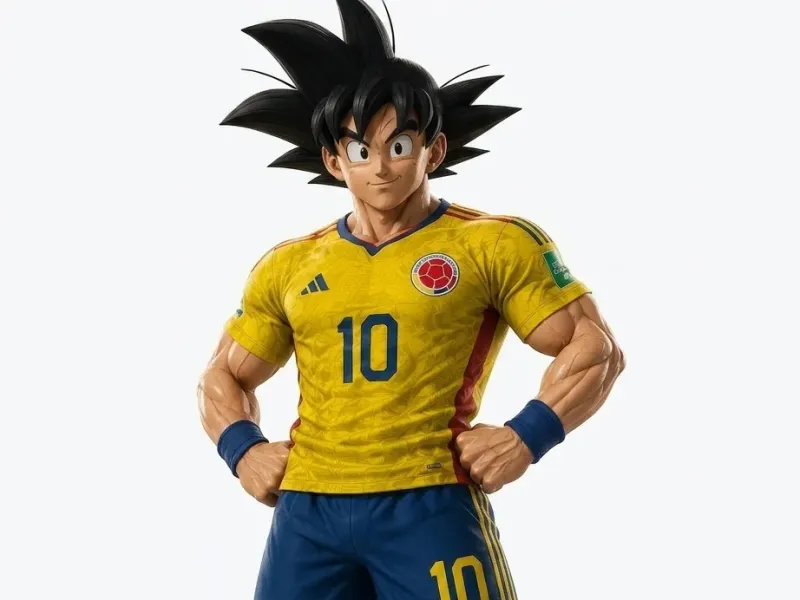 goku seleccion colombia