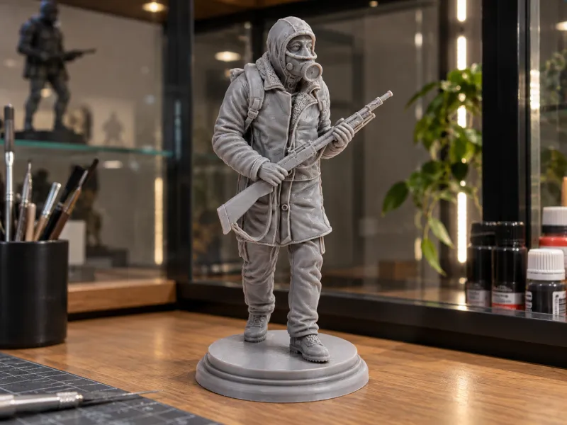 El Eternauta - Juan Salvo - Figura 10 y 20 Cm - Sci Fi - ARG