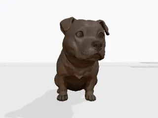 Balou (English Staffordshire Terrier) - CubeMe