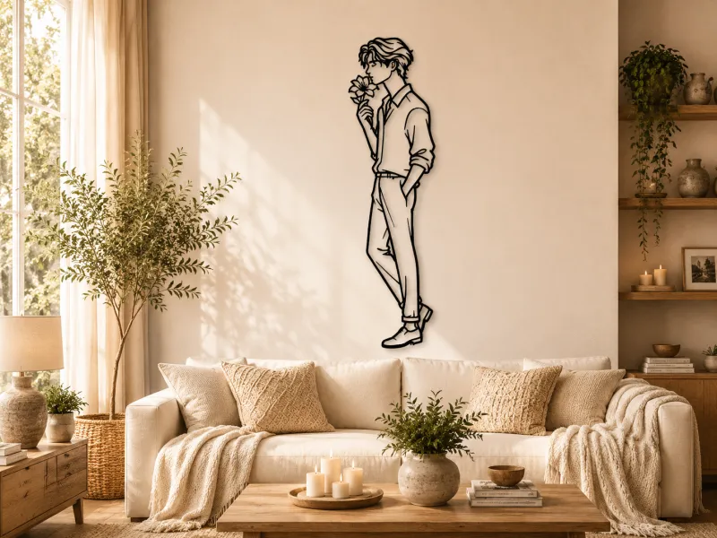 Romantic Young Man Wall Art